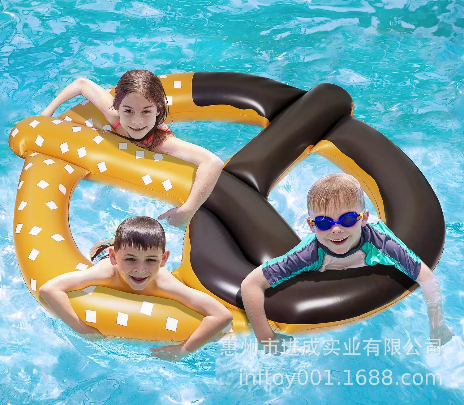 

Inflatable Doughnut Swimming Tube Salty Burrito Shape Swim Ring Inflatable Floating Seat Floating Row Industry