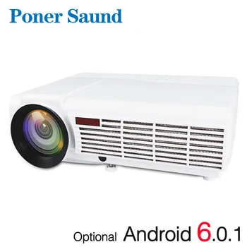 

Poner Saund LED96 WIFI Projector 3D Full HD Android 6.0 Wireless Multi-screen 3d Proyector HDMI Home Theater Projector Bluetooth