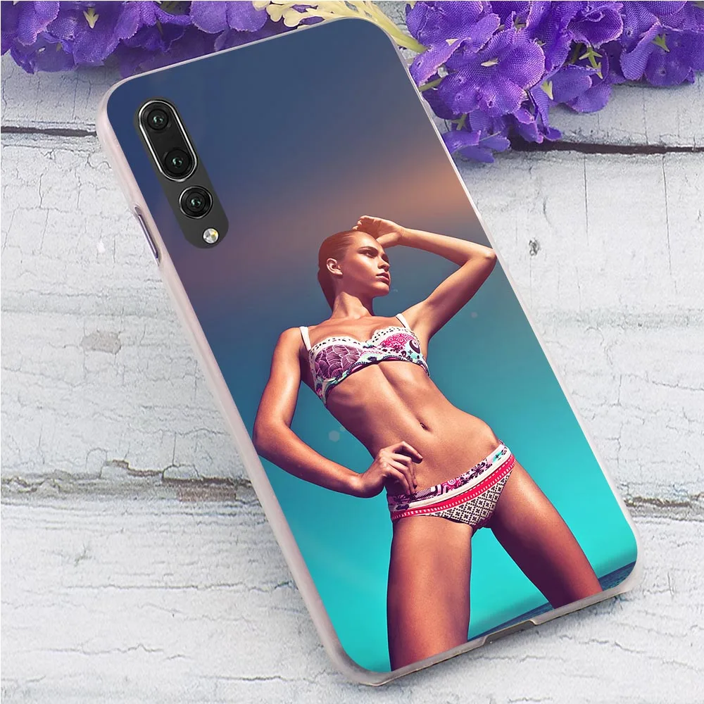 Бикини сексуальная девушка чехол для телефона Huawei Honor 9X Pro 6A 7A 8/9/10 Lite View 20 Y6 Y7 Y9 Nova