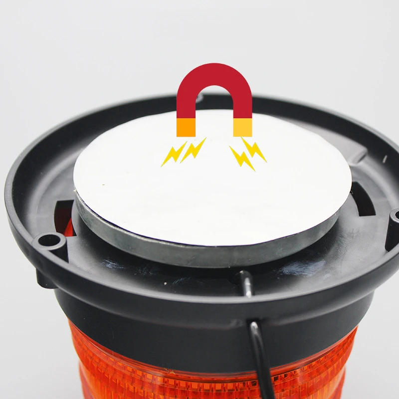 Aviso flash beacon indicação de emergência led