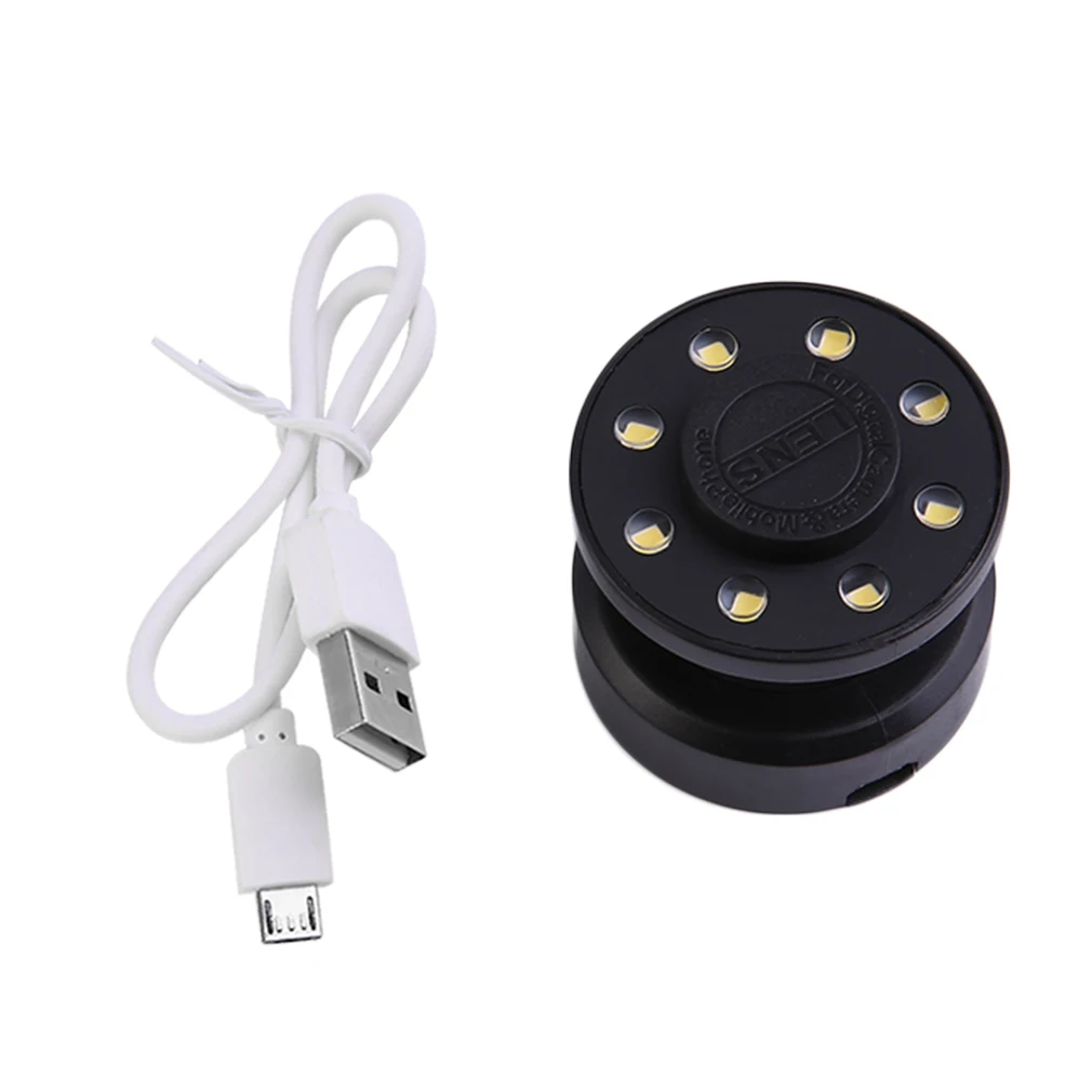 Профессиональная макро широкоугольная USB перезаряжаемая селфи светодиодная