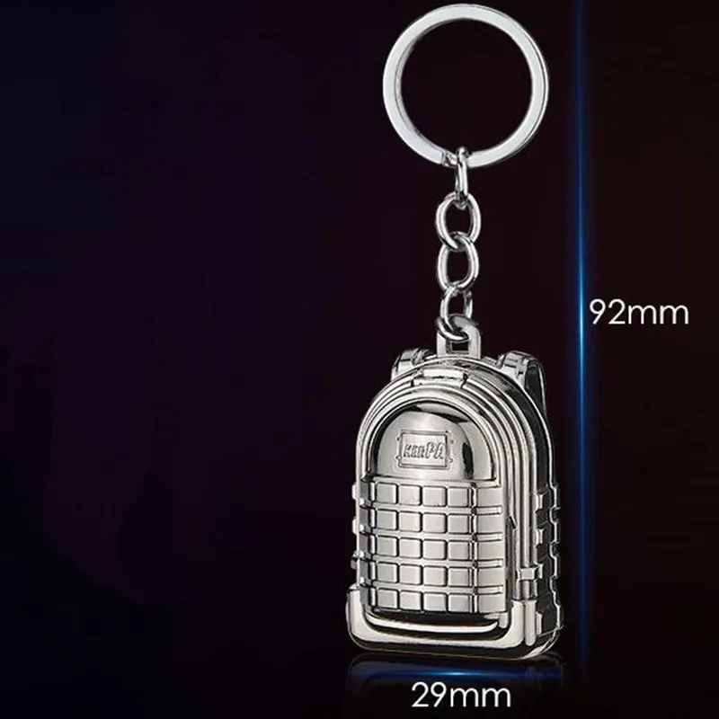 New USB charging Cigarette lighter Windproof flameless Electronic lighters Keychain Chicken game backpack lighter