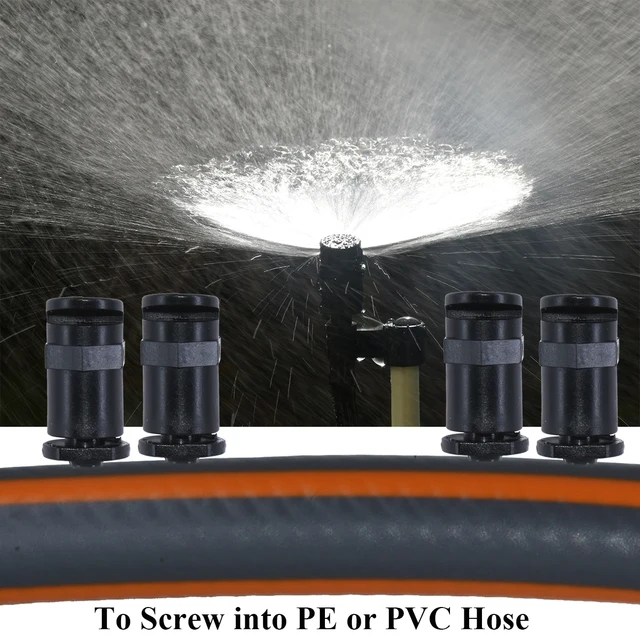 Kesla 20Db Refrakciós Fúvóka Sprinkler 180 Fokos W/1/4 ' Vagy 4/7 Mm -Es Szálú Barb Csatlakozó Spray -Fej Csepegtető Öntözés A Bonsai -Hoz - Image 4