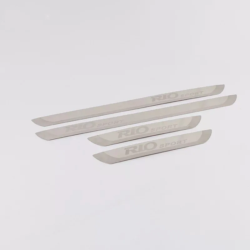 Универсальный порог для Kia Rio Стайлинг автомобиля из нержавеющей стали 4 шт./компл.