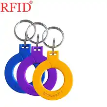 ID 125 кГц EM4100 только для чтения значок брелок RFID водонепроницаемый брелок TokenTag Брелок карта контроля доступа Быстрая 100 шт