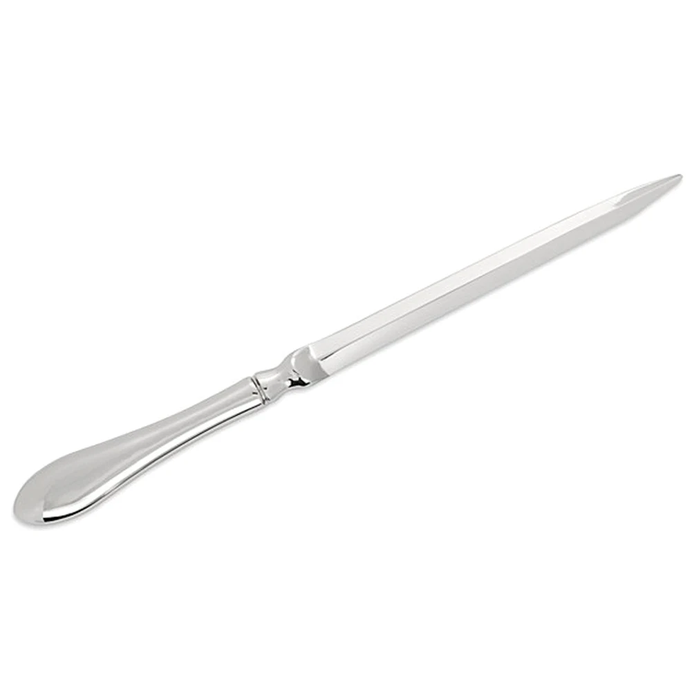 

Hand Slitter Office Cutter Lightweight Practical School Solid Envelope Knife Letter Opener Universal Stainless Steel Silver