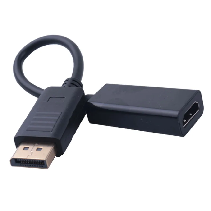 Cena Elistooop męski na żeński dp do HDMI kabel konwertera port wyświetlacza do 1080P HDMI wspornik adaptera 1080P