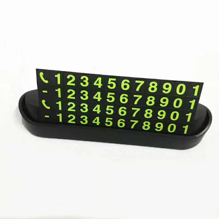 

Car Park Stop In Car-styling Automobile Accessories auto Styling Temporary Parking Card Phone Number Plate Telephone Number