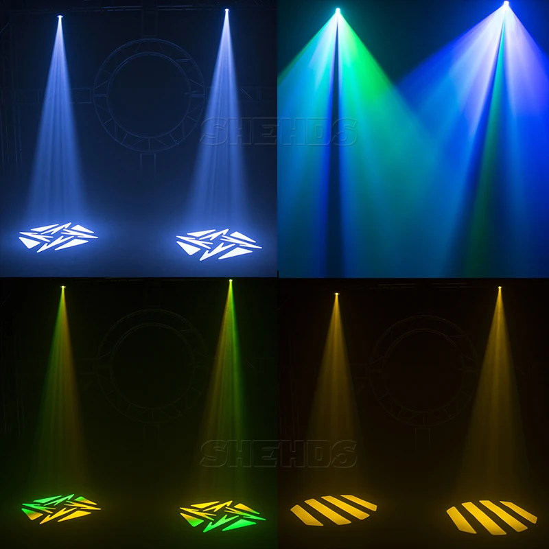 SHEHDS 230W LED Spot Zoom Moving Head Lyre Focus 6/18 Channel DMX DJ Disco Party Bar Dance Stage Equipment