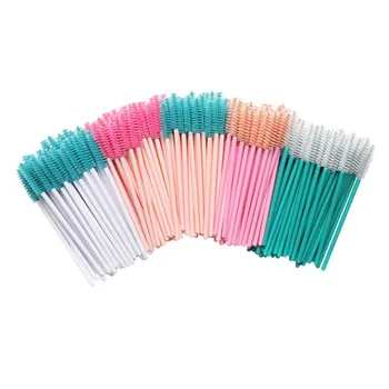 

Makeup Brushes 50pcs Disposal Mascara Wands Applicator Eyelash Cleaning Comb Makeup Brushes for Eyelash Extensions