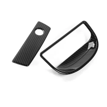 

Accessories Storage Box Trim Car Auto 2Pcs Interior Carbon Fiber For Jeep Wrangler JK 2007-2017
