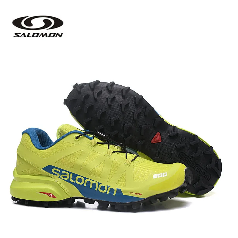 Salomon Speedcross 5 Мужская обувь для фехтования кроссовки дышащая обувь для фехтования Salomon SpeedCross Pro 2 Мужская обувь для беговых стран S-LAB - Цвет: Men-Cross 5-6