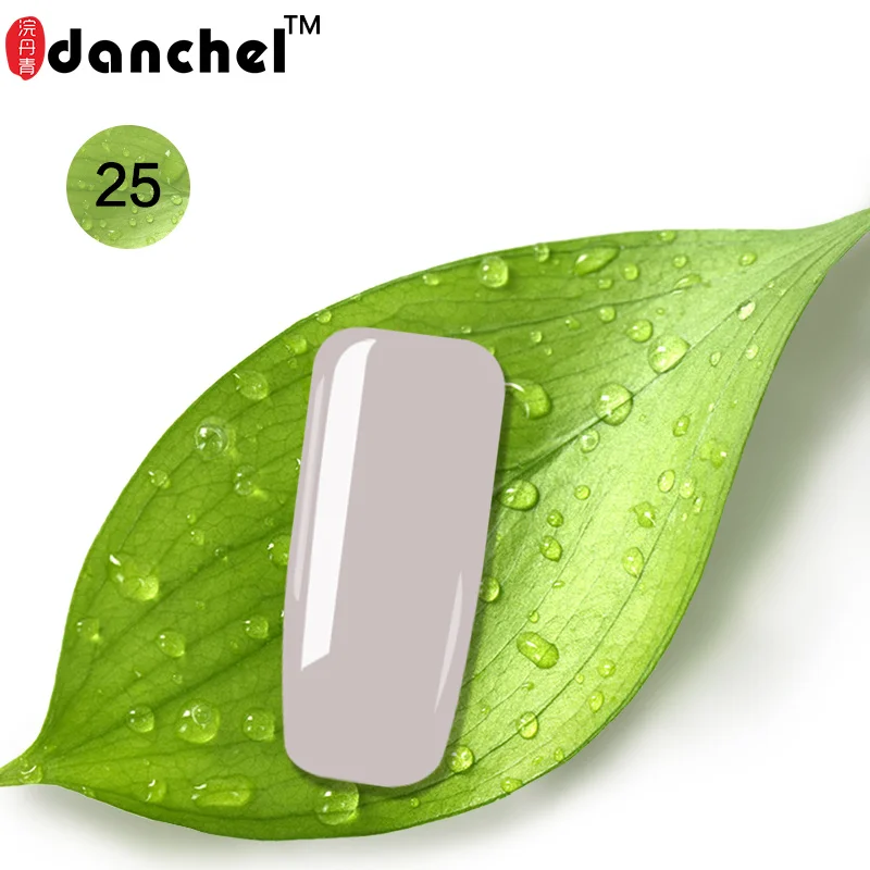Danchel 1-40 Цвет 9 мл гель покрытые лаком ногти искусство гель uv Vernis светодиодная база для ногтей! полупостоянная светодиодный Soak Off Гель-лак для ногтей - Цвет: 25