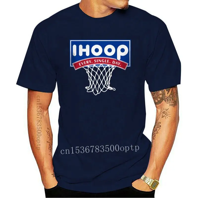 New Ihoop Basketball T Shirt Festive Tee Shirt 2021 Cool Design For Men