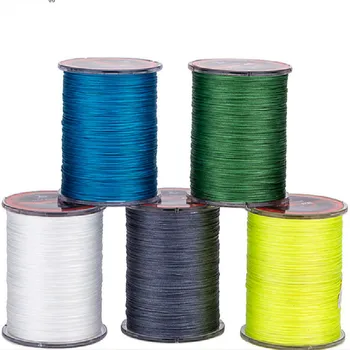

500m Fishing Line 8 Strand Fishing Line Strong Pull Multifilament PE Fishing Line 8-120 LB Braided Wire 3-50kg Drag Power Peche