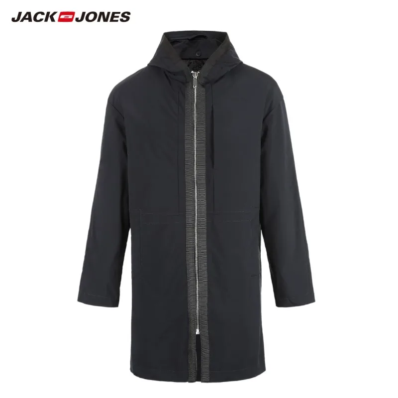 JackJones Мужская парка с капюшоном, пальто с подкладкой, длинная куртка, пальто, мужская одежда 218309515