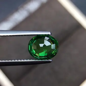 

0G37H06 Tsavorite Gemstone 100% Natural Green Tsavorite Loose Gemstones 2.02ct Loose Stones for Jewelry Making