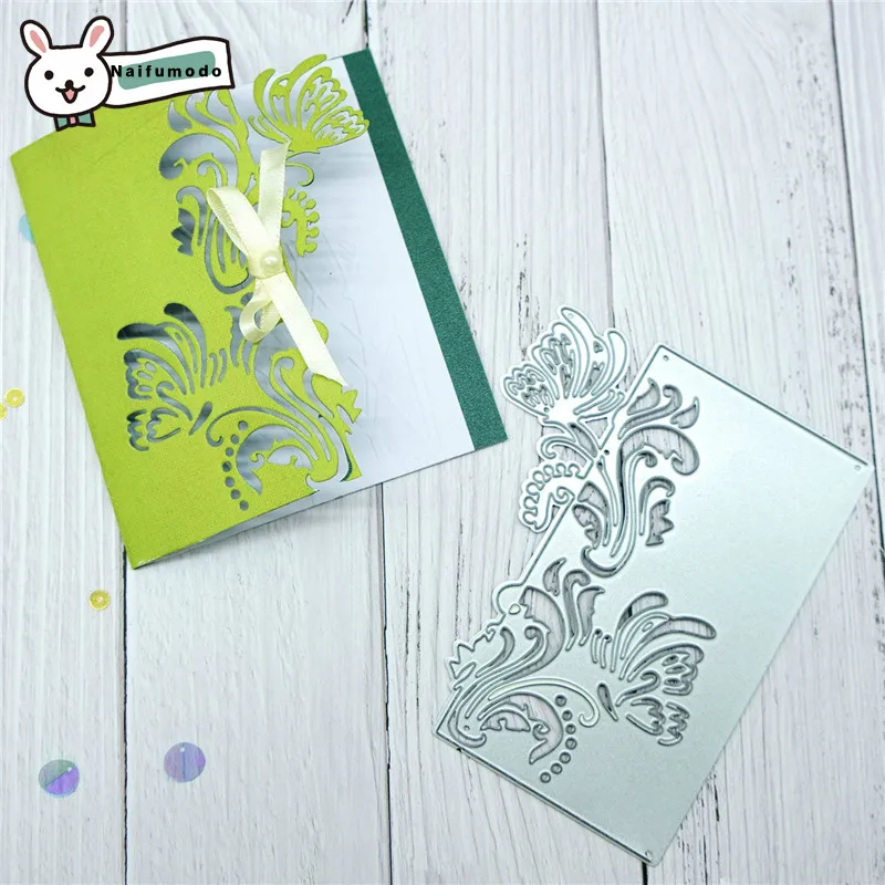 

Naifumodo Cutting Dies Metal Dies Flower Lace Die Scrapbooking Album Card Making Embossing Stencil Diecuts Decoration