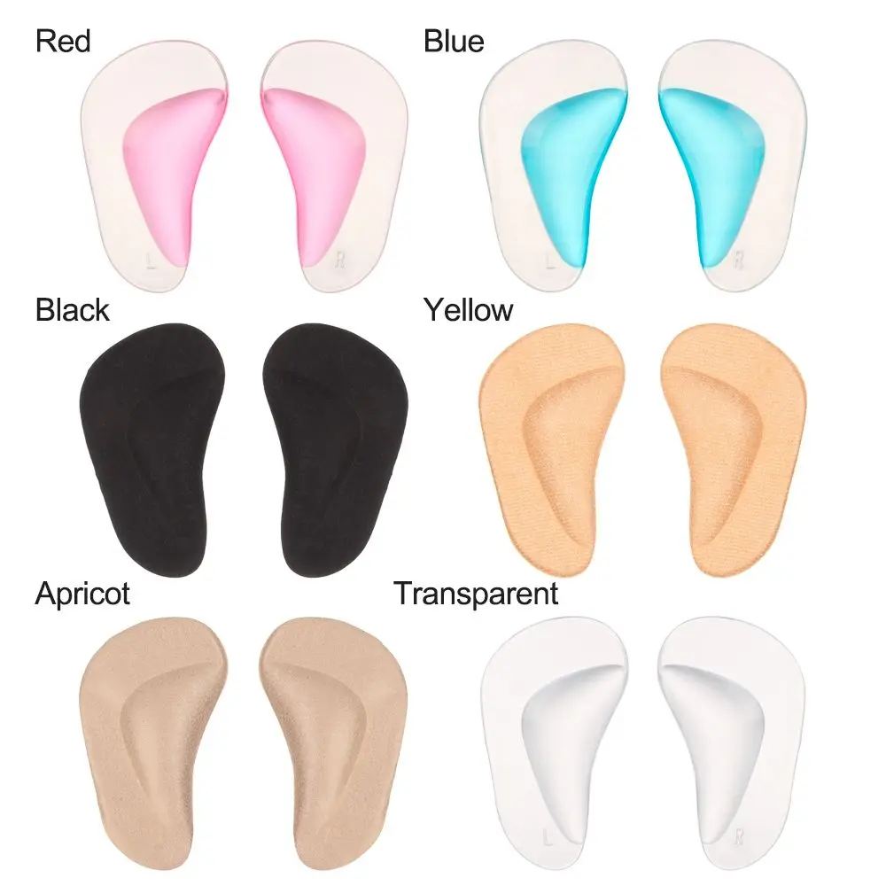 Professional orthopedic Pad Corrector Shoe Flat Foot Support Insoles Flatfoot Corrector Silicone Gel Orthotic Arch