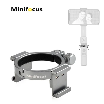 

Smooth X Microphone Mount Clamp Cold Shoe Adapter Ring for Zhiyun Smooth X Gimbal Vlog Mounting Accessories Mic LED Video Light