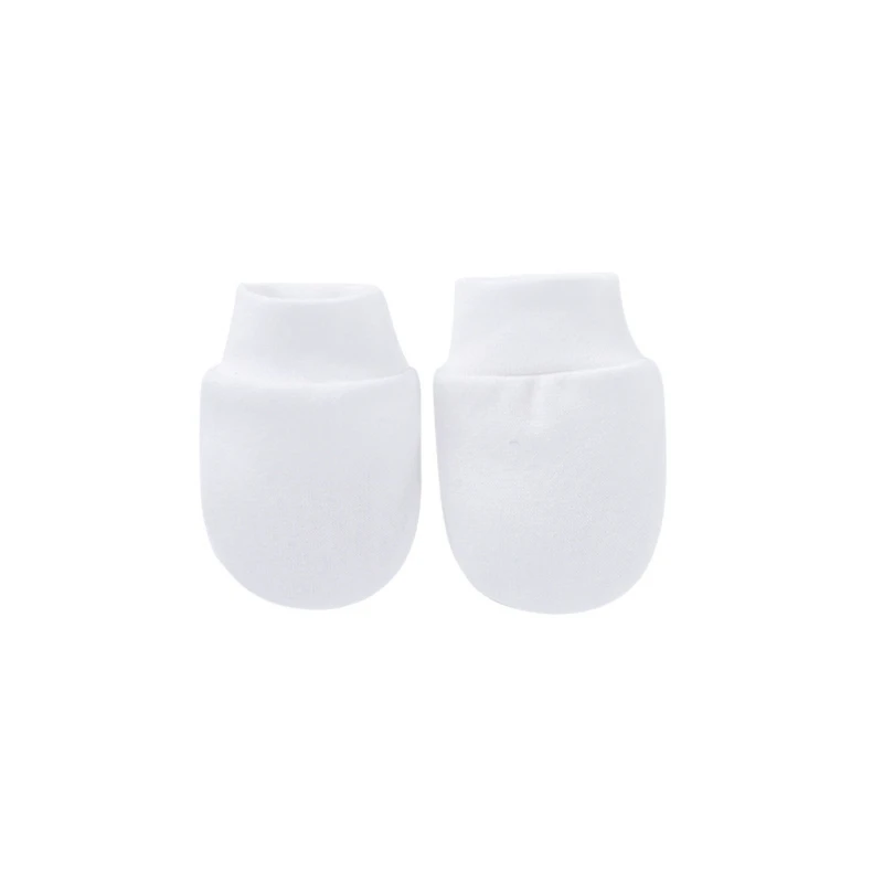 1 Pair Baby Anti Scratching Soft Cotton Gloves Newborn Protection Face Scratch Mittens Infant Handguard Supplies G99C anti scratching gloves baby mittens