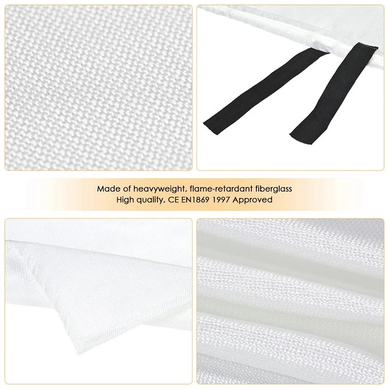 Рисунок 2 - Огнеупорное одеяло из стекловолокна