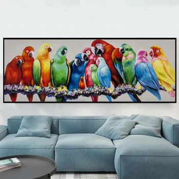 

Diamond Painting Full Square/Round Drill Bird Parrot 5D Daimond Painting Embroidery Cross Stitch Crystal Mosaic Picture