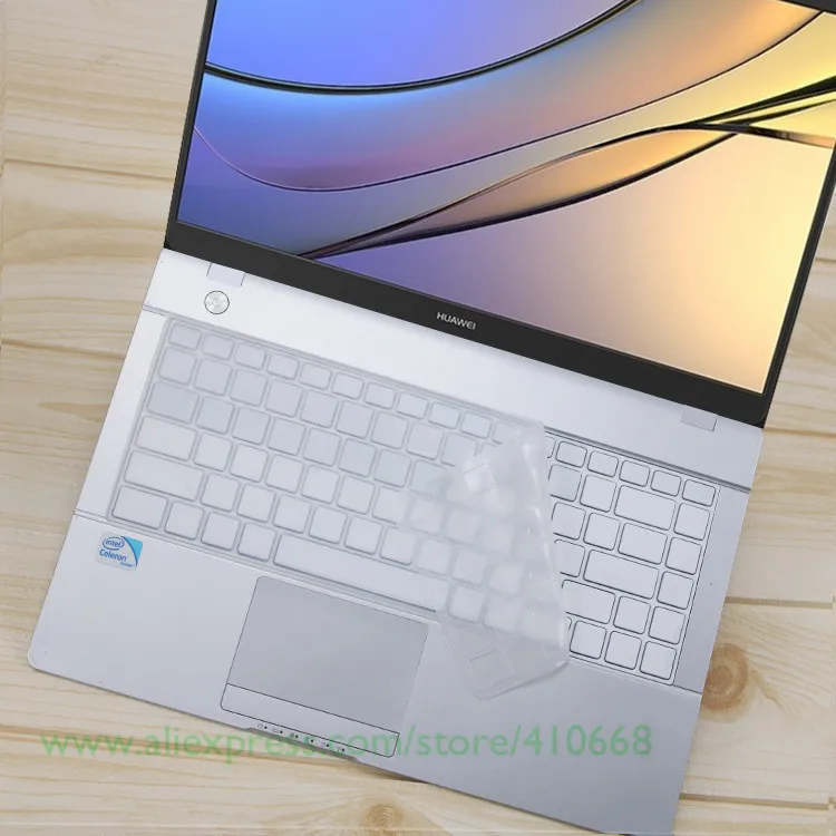 Для huawei Matebook D 15,6 ''силиконовый чехол Обложка клавиатуры для ноутбука Защитная крышка Тетрадь модель PL-W29 PL-W09 PL-W19 15 дюймов