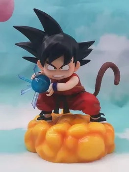 

Dragon Ball Z Son Goku Kamehameha With Cloud PVC Action Figures Toy 190mm Anime Dragon Ball Super Goku Child Figurine Toys