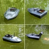 RC Bait Boat C118 Wireless Intelligent Remote Control Fishing Boat 500M Night Light Lure Fishing Ship One Key Fixed Speed Cruise 3