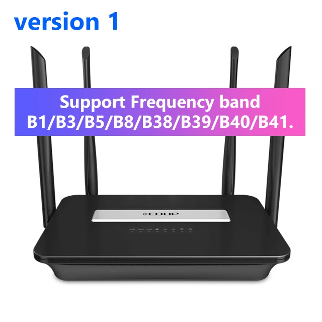 EDUP 4G Router Phát Wifi Không Dây Wi-Fi Router Nhà Kích Sóng 4G RJ45 WAN LAN WIFI Modem Router CPE 4G WIFI Router Khe Cắm Dongle wifi network signal booster Wireless Routers