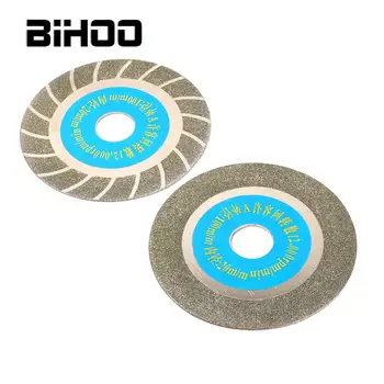 

2Pcs Ripple/Flat Diamond Cutting Disc 100X20X1mm Diamond Saw Blade Cutting Disc for Cutting Glass Tile Jade