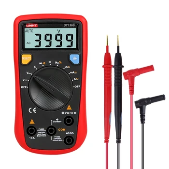 

UNI-T UT136B Professional digital multimeter capacitor tester pocket mini multimeter with thermocouple esr tester ammeter pliers
