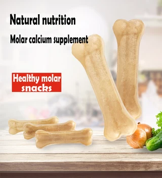 

Pet snacks molar bones cowhide bone compression bite-resistant wear-resistant dog health teeth chew gum snacks healthy nutrition