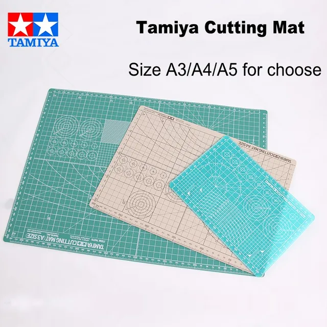 TAMIYA CRAFT TOOLS - 74076 - Cutting Matt (A3 Size/Green)