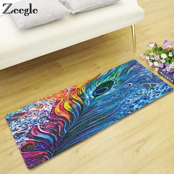 

Zeegle Colorful Doormat Outdoor Rugs Soft Bedroom Mats Bedside Rugs Anti-slip Kitchen Rug Bathroom Mat Living Room Floor Rug