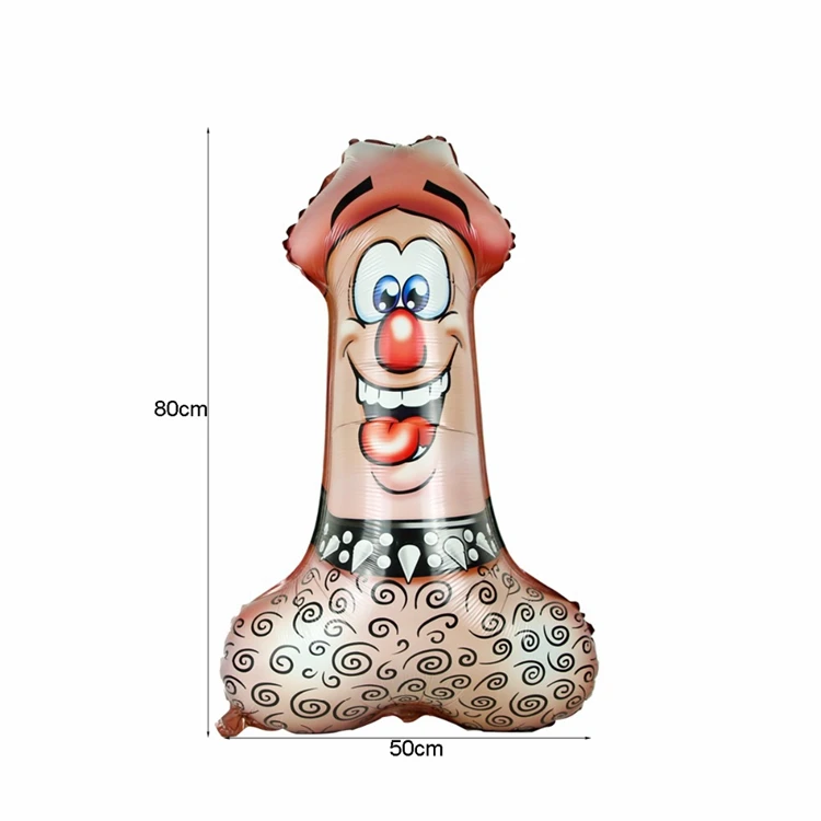 Penis 1pcs YORIWOO розовое золото Невеста воздушные шары для того, чтобы быть шары из фольги в виде букв Mr Mrs Свадебные девичник вечерние украшения курица вечерние аксессуары - Цвет: Penis 1pcs