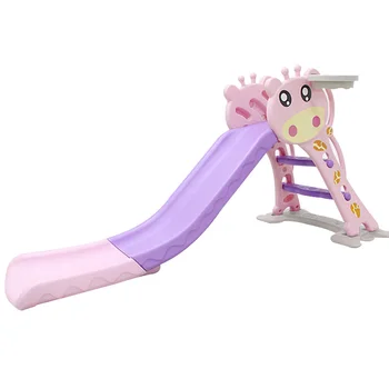 

Baby Folding Slide Children Portable Slide with Basketball Hoop Indoor Home Kindergarten Playground Kids Outdoor Sports Toys