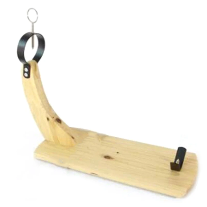 

Knife Block Spanish Ham Holder Ham Frame Turkish BBQ Holder Italian Ham Stand Spain Kitchen Holder for Beef Not Without Knife