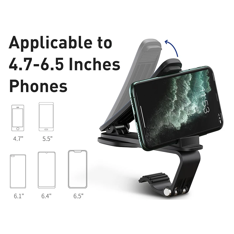 Автомобильный держатель для телефона Baseus с креплением на приборную панель iPhone 11