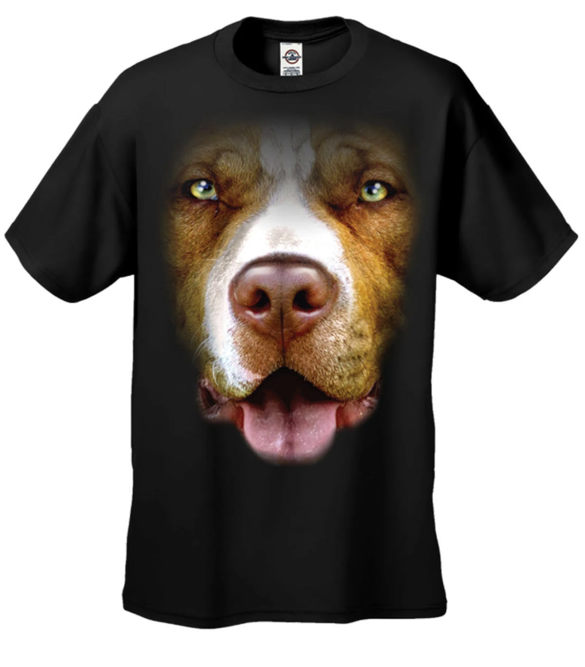 ビッグピットブル犬ヘッドショットピット恋人のt Shirtcoolカジュアルプライドtシャツ男性ユニセックスファッションtシャツ送料無料おかしいトップス Tシャツ Aliexpress
