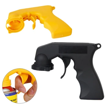 

1 PC Spray Gun Adaptor Car Care Accessories Paint Care Aerosol Handle with Full Grip Trigger Locking Collar Car Maintenance
