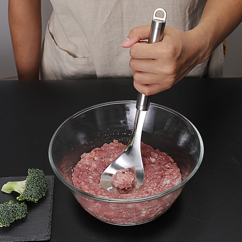 Новинка 2019 креативная форма для мясных мячей с антипригарным мясом ложка