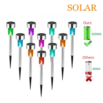 

Solar Pathway Lights Garden Lights Solar Lanterns for Garden Lawn Yard Backyard Decor Decorative Garden Solar Powered Lamp