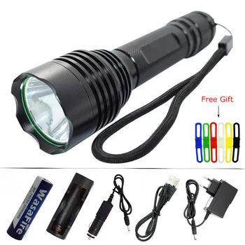 

Waterproof T6 Flashlight High Power 5 Modes Led Torch Bike Light 18650 Lantern Lamp for Cycling Camping Hunting Hiking