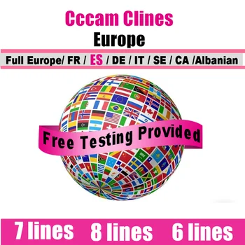 

HD 1 Year CCCAM 7 8 9 lines Cline Server Account For Satellite receiver Spain UK Germany French Italy POLSAT MOVISTAR ES Spain