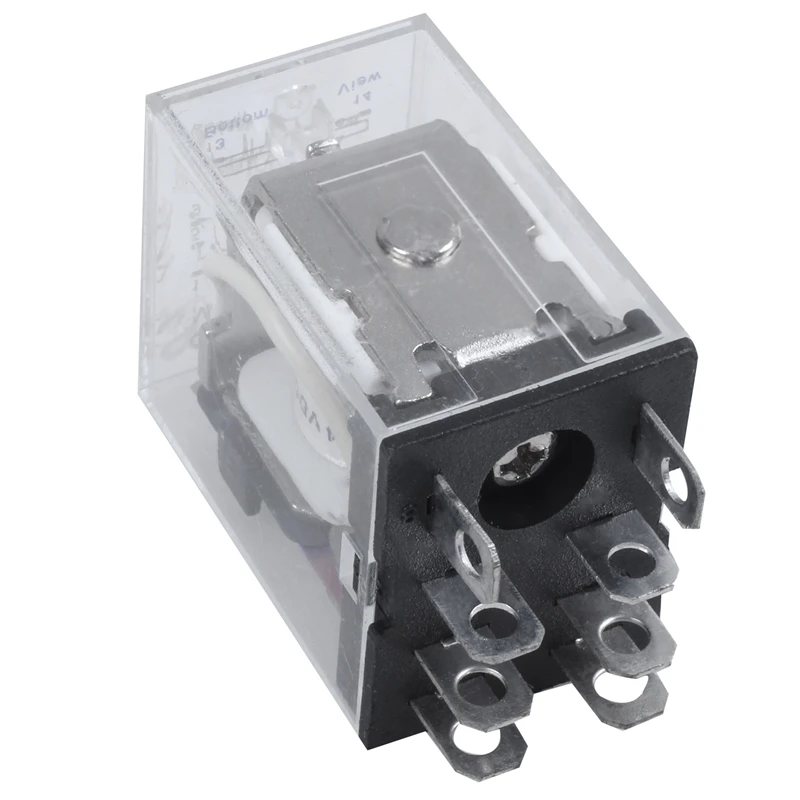 DC 12V Катушка 10A 240VAC 28VDC DPDT электромагнитное реле JQX-13F2Z | Обустройство дома