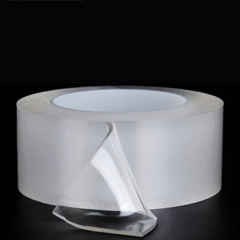 

Reusable Tape 1/2/3/5m Reusable Double-Sided Adhesive Nano Tape Removable Sticker Loop Disks Tie Glue Washable Adhesive Supplies