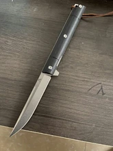 Folding Knife Ball-Bearings G-10-Handle Ceramics Non-Slip DC53 Steel Hunting FORESAIL