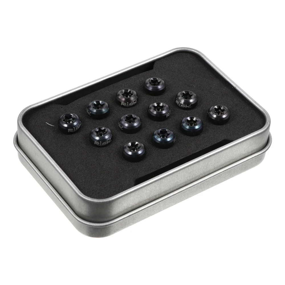 

1 Box of 12Pcs Bike Disc Rotor Bolts Safe Nice Fine Bike Accessory